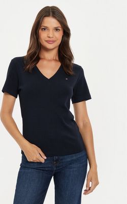 Bluzka damska casual Tommy Hilfiger ze sklepu: MODIVO w kategorii: Bluzki damskie - zdjęcie WP-EBWP-BKLVO-LN0_0000304130366