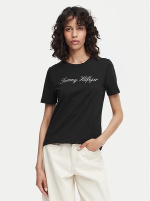 Bluzka damska młodzieżowa wiosenna Tommy Hilfiger ze sklepu: MODIVO w kategorii: Bluzki damskie - zdjęcie WP-EBWP-BKLVO-LN0_0000304130588