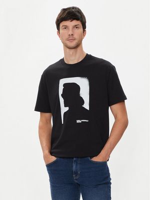 T-shirt męski na lato Karl Lagerfeld Jeans ze sklepu: MODIVO w kategorii: T-shirty męskie - zdjęcie WP-EBWP-BKLVO-LN0_0000304134739
