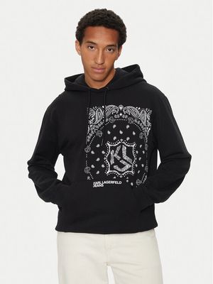 Bluza męska na zimę Karl Lagerfeld Jeans ze sklepu: MODIVO w kategorii: Bluzy męskie - zdjęcie WP-EBWP-BKLVO-LN0_0000304134753