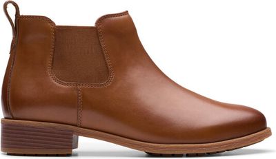 Botki jesienne Clarks ze sklepu: MODIVO w kategorii: Botki - zdjęcie WP-EBWP-BKLVO-LN0_0000304163333