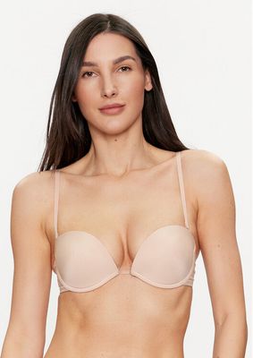 Wonderbra - Biustonosz bez wzorów ze sklepu: MODIVO w kategorii: Biustonosze - zdjęcie WP-EBWP-BKLVO-LN0_0000304165511