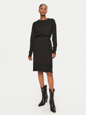 Sukienka na jesień Armani Exchange ze sklepu: MODIVO w kategorii: Sukienki - zdjęcie WP-EBWP-BKLVO-LN0_0000304170478