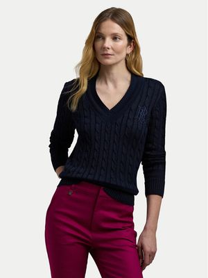 Sweter damski casual LAUREN RALPH LAUREN ze sklepu: MODIVO w kategorii: Swetry damskie - zdjęcie WP-EBWP-BKLVO-LN0_0000304174803