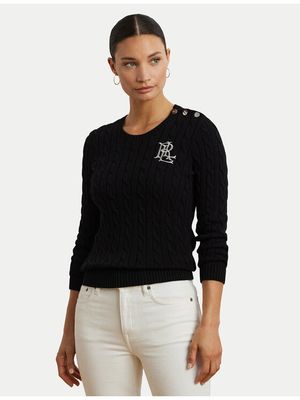Sweter damski casual LAUREN RALPH LAUREN ze sklepu: MODIVO w kategorii: Swetry damskie - zdjęcie WP-EBWP-BKLVO-LN0_0000304174926