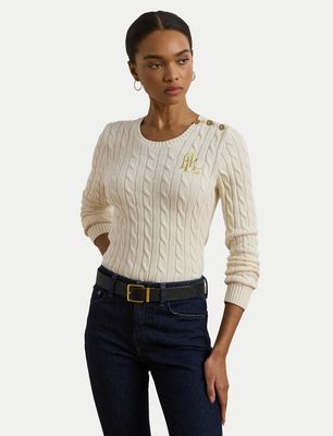 Sweter damski LAUREN RALPH LAUREN ze sklepu: MODIVO w kategorii: Swetry damskie - zdjęcie WP-EBWP-BKLVO-LN0_0000304174940