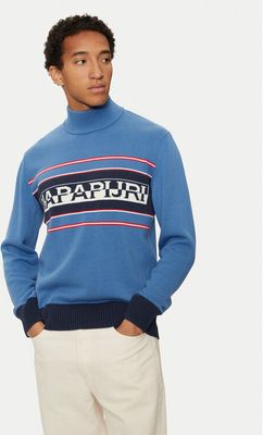 Sweter męski Napapijri ze sklepu: MODIVO w kategorii: Swetry męskie - zdjęcie WP-EBWP-BKLVO-LN0_0000304196928