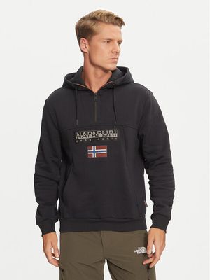 Bluza męska w stylu młodzieżowym sportowa Napapijri ze sklepu: MODIVO w kategorii: Bluzy męskie - zdjęcie WP-EBWP-BKLVO-LN0_0000304197246