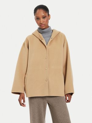 Płaszcz damski casual Weekend Max Mara ze sklepu: MODIVO w kategorii: Płaszcze damskie - zdjęcie WP-EBWP-BKLVO-LN0_0000304197611