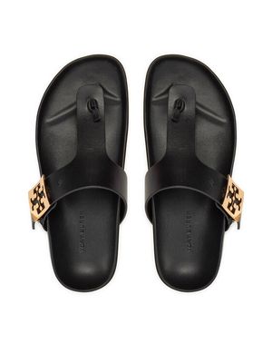 Klapki damskie na lato Tory Burch ze sklepu: MODIVO w kategorii: Klapki damskie - zdjęcie WP-EBWP-BKLVO-LN0_0000304199141