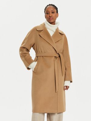 Płaszcz damski Weekend Max Mara ze sklepu: MODIVO w kategorii: Płaszcze damskie - zdjęcie WP-EBWP-BKLVO-LN0_0000304199332