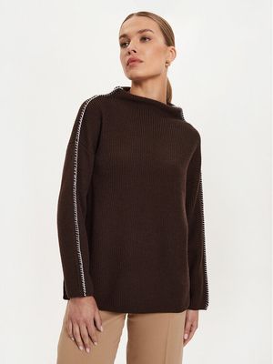 Sweter damski zimowy Max Mara Leisure ze sklepu: MODIVO w kategorii: Swetry damskie - zdjęcie WP-EBWP-BKLVO-LN0_0000304201066