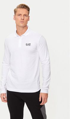T-shirt męski na wiosnę EA7 Emporio Armani ze sklepu: MODIVO w kategorii: T-shirty męskie - zdjęcie WP-EBWP-BKLVO-LN0_0000304212741