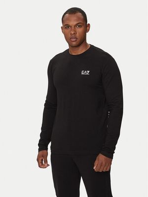T-shirt męski casual EA7 Emporio Armani ze sklepu: MODIVO w kategorii: T-shirty męskie - zdjęcie WP-EBWP-BKLVO-LN0_0000304213038