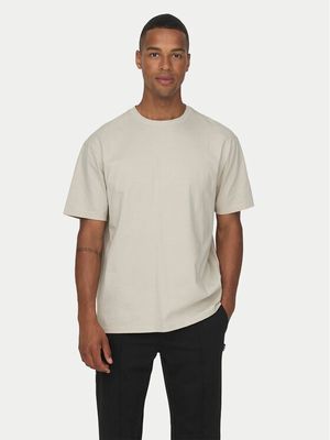 T-shirt męski casual Only & Sons ze sklepu: MODIVO w kategorii: T-shirty męskie - zdjęcie WP-EBWP-BKLVO-LN0_0000304213472