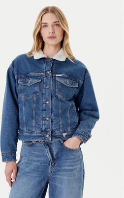 Kurtka damska casual Guess Jeans ze sklepu: MODIVO w kategorii: Kurtki damskie - zdjęcie WP-EBWP-BKLVO-LN0_0000304221897