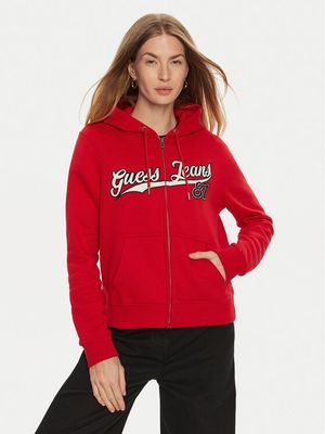 Bluza damska młodzieżowa jesienna Guess Jeans ze sklepu: MODIVO w kategorii: Bluzy damskie - zdjęcie WP-EBWP-BKLVO-LN0_0000304221941