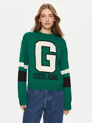 Sweter damski na zimę Guess Jeans ze sklepu: MODIVO w kategorii: Swetry damskie - zdjęcie WP-EBWP-BKLVO-LN0_0000304222344