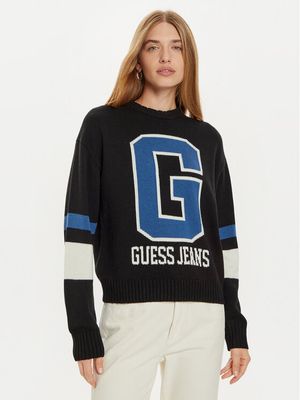 Guess Jeans - Sweter damski casual ze sklepu: MODIVO w kategorii: Swetry damskie - zdjęcie WP-EBWP-BKLVO-LN0_0000304222351