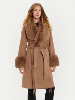 Marciano Guess - Płaszcz damski na jesień ze sklepu: MODIVO w kategorii: Płaszcze damskie - zdjęcie WP-EBWP-BKLVO-LN0_0000304224409