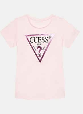 Bluzka dziewczęca letnia Guess ze sklepu: MODIVO w kategorii: Bluzki dziewczęce - zdjęcie WP-EBWP-BKLVO-LN0_0000304229497
