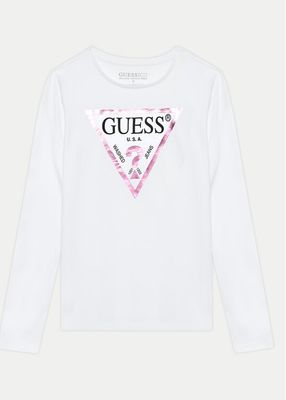 Bluzka dziewczęca letnia Guess ze sklepu: MODIVO w kategorii: Bluzki dziewczęce - zdjęcie WP-EBWP-BKLVO-LN0_0000304229534