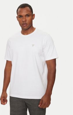T-shirt męski casual Guess ze sklepu: MODIVO w kategorii: T-shirty męskie - zdjęcie WP-EBWP-BKLVO-LN0_0000304234613
