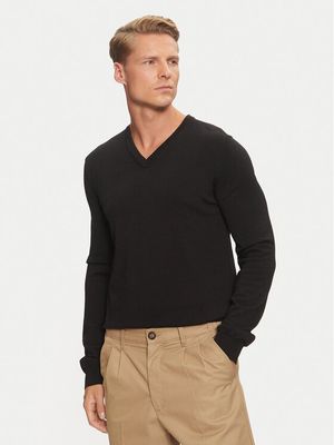 HUGO - Sweter męski casual ze sklepu: MODIVO w kategorii: Swetry męskie - zdjęcie WP-EBWP-BKLVO-LN0_0000304235733
