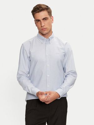 Koszula męska na wiosnę z kołnierzykiem button down BOSS ze sklepu: MODIVO w kategorii: Koszule męskie - zdjęcie WP-EBWP-BKLVO-LN0_0000304237652
