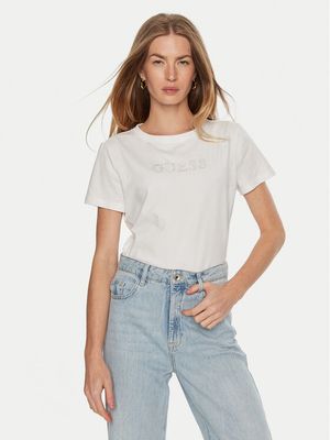 Guess - Bluzka damska na wiosnę ze sklepu: MODIVO w kategorii: Bluzki damskie - zdjęcie WP-EBWP-BKLVO-LN0_0000304242540