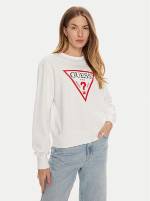 Bluza damska w stylu młodzieżowym Guess ze sklepu: MODIVO w kategorii: Bluzy damskie - zdjęcie WP-EBWP-BKLVO-LN0_0000304248412