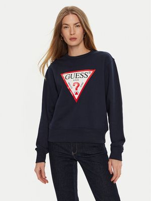 Bluza damska Guess ze sklepu: MODIVO w kategorii: Bluzy damskie - zdjęcie WP-EBWP-BKLVO-LN0_0000304248436