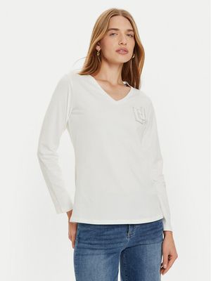 Liu Jo Sport - Bluzka damska casual ze sklepu: MODIVO w kategorii: Bluzki damskie - zdjęcie WP-EBWP-BKLVO-LN0_0000304249389