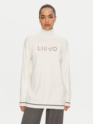 Sweter damski na zimę Liu Jo Sport ze sklepu: MODIVO w kategorii: Swetry damskie - zdjęcie WP-EBWP-BKLVO-LN0_0000304250866