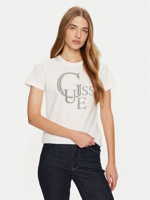 Bluzka damska Guess ze sklepu: MODIVO w kategorii: Bluzki damskie - zdjęcie WP-EBWP-BKLVO-LN0_0000304251504