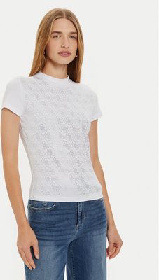 Bluzka damska wiosenna Guess ze sklepu: MODIVO w kategorii: Bluzki damskie - zdjęcie WP-EBWP-BKLVO-LN0_0000304251733