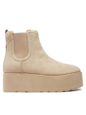 Guess - Botki jesienne ze sklepu: MODIVO w kategorii: Botki - zdjęcie WP-EBWP-BKLVO-LN0_0000304254338
