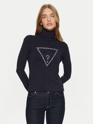 Sweter damski na zimę casualowy Guess ze sklepu: MODIVO w kategorii: Swetry damskie - zdjęcie WP-EBWP-BKLVO-LN0_0000304255915