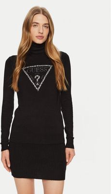 Guess - Sweter damski casual zimowy ze sklepu: MODIVO w kategorii: Swetry damskie - zdjęcie WP-EBWP-BKLVO-LN0_0000304255946