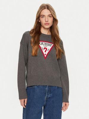 Sweter damski Guess Jeans ze sklepu: MODIVO w kategorii: Swetry damskie - zdjęcie WP-EBWP-BKLVO-LN0_0000304256172