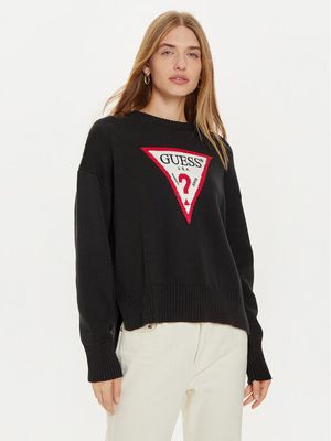 Guess Jeans - Sweter damski casual ze sklepu: MODIVO w kategorii: Swetry damskie - zdjęcie WP-EBWP-BKLVO-LN0_0000304256196