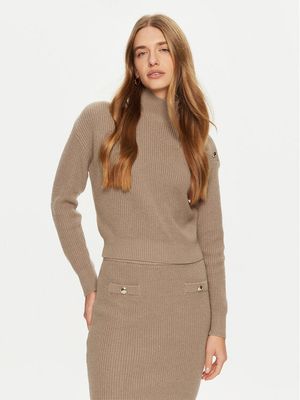 Sweter damski casual Guess ze sklepu: MODIVO w kategorii: Swetry damskie - zdjęcie WP-EBWP-BKLVO-LN0_0000304257100