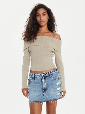 Guess - Sweter damski casualowy ze sklepu: MODIVO w kategorii: Swetry damskie - zdjęcie WP-EBWP-BKLVO-LN0_0000304257292