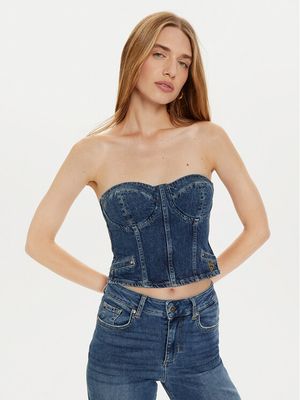 Bluzka damska na lato Guess ze sklepu: MODIVO w kategorii: Bluzki damskie - zdjęcie WP-EBWP-BKLVO-LN0_0000304257728