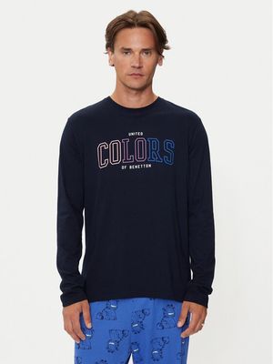 T-shirt męski United Colors Of Benetton ze sklepu: MODIVO w kategorii: T-shirty męskie - zdjęcie WP-EBWP-BKLVO-LN0_0000304268816