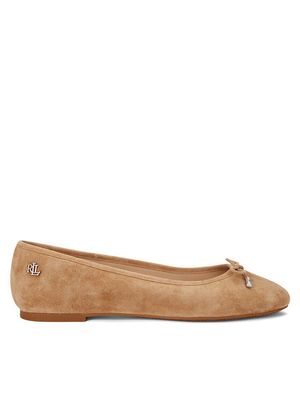 Balerinki LAUREN RALPH LAUREN ze sklepu: MODIVO w kategorii: Balerinki - zdjęcie WP-EBWP-BKLVO-LN0_0000304271878