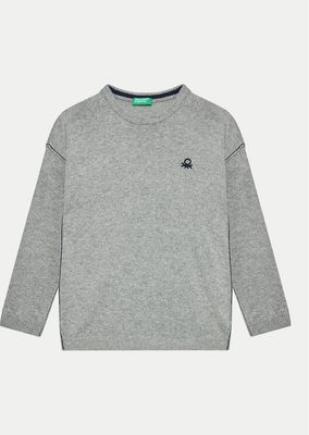Sweter chłopięcy jesienny United Colors Of Benetton ze sklepu: MODIVO w kategorii: Swetry chłopięce - zdjęcie WP-EBWP-BKLVO-LN0_0000304280481