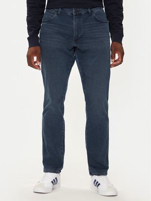Jeansy męskie casual na wiosnę Wrangler ze sklepu: MODIVO w kategorii: Jeansy męskie - zdjęcie WP-EBWP-BKLVO-LN0_0000304281006