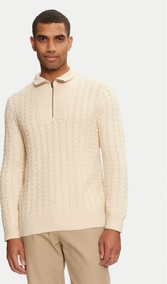 Sweter męski na zimę Wrangler ze sklepu: MODIVO w kategorii: Swetry męskie - zdjęcie WP-EBWP-BKLVO-LN0_0000304281068