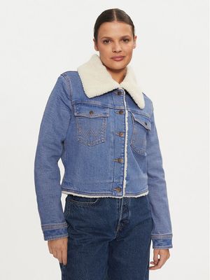 Kurtka damska casual Wrangler ze sklepu: MODIVO w kategorii: Kurtki damskie - zdjęcie WP-EBWP-BKLVO-LN0_0000304282713